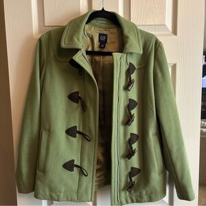 GAP Women's Green Toggle Utility Jacket
